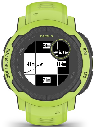 Data field works even on older models with limited screens and colors